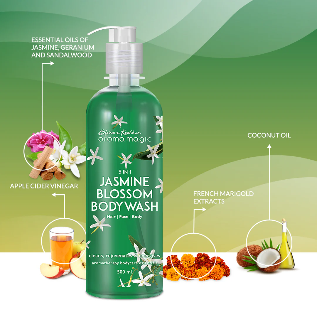 3 in 1 Jasmine Blossom Body Wash - Image 3