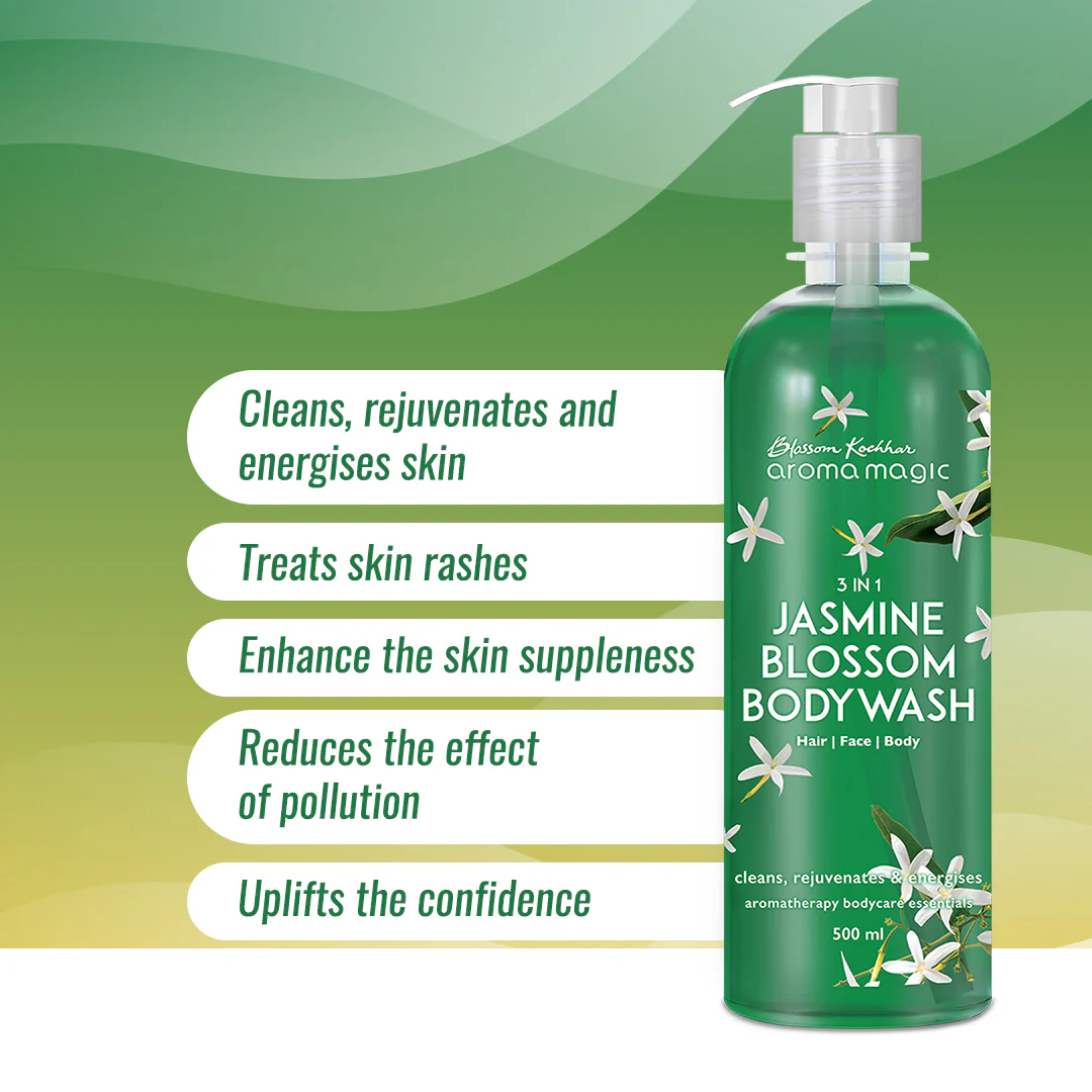 3 in 1 Jasmine Blossom Body Wash - Image 4