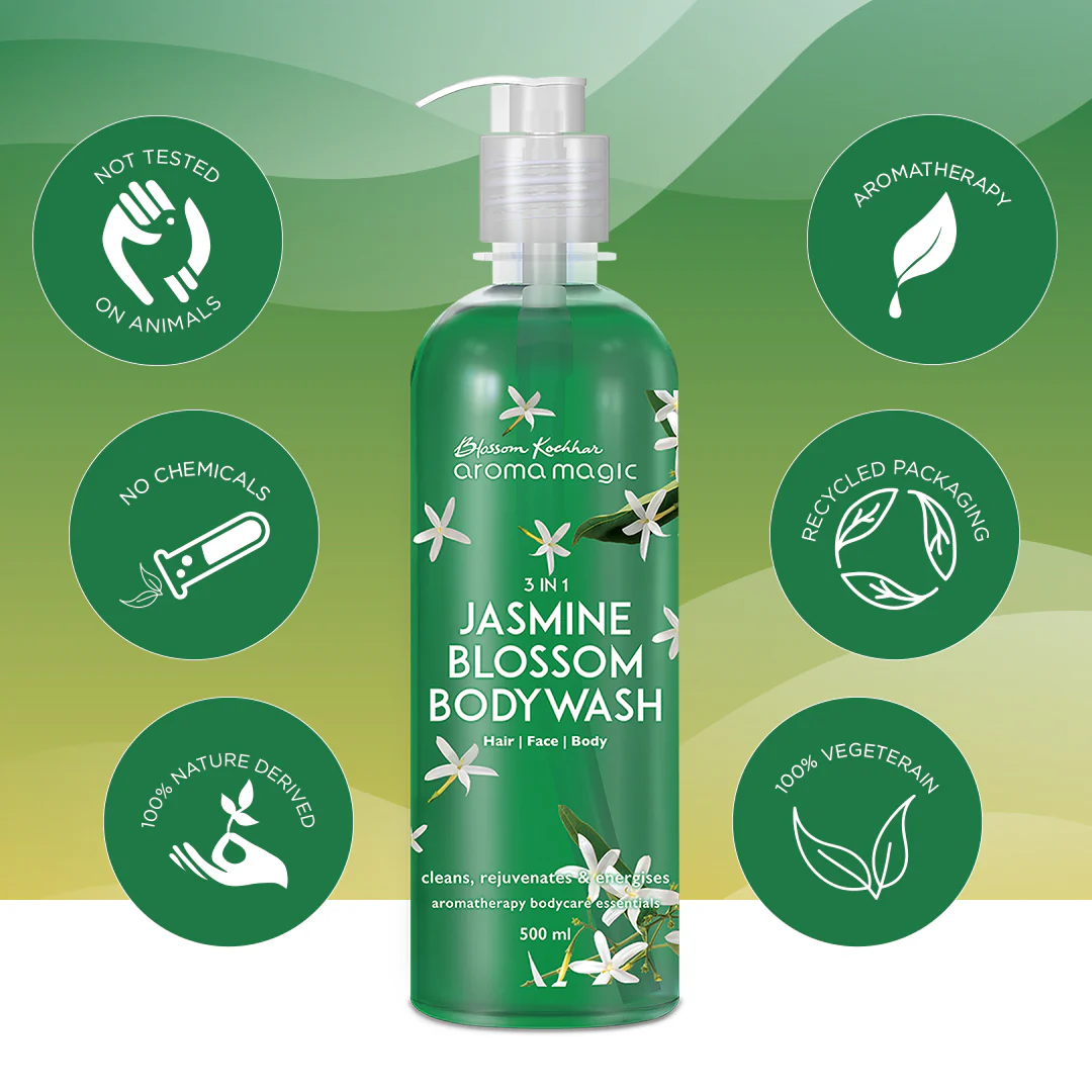 3 in 1 Jasmine Blossom Body Wash - Image 6
