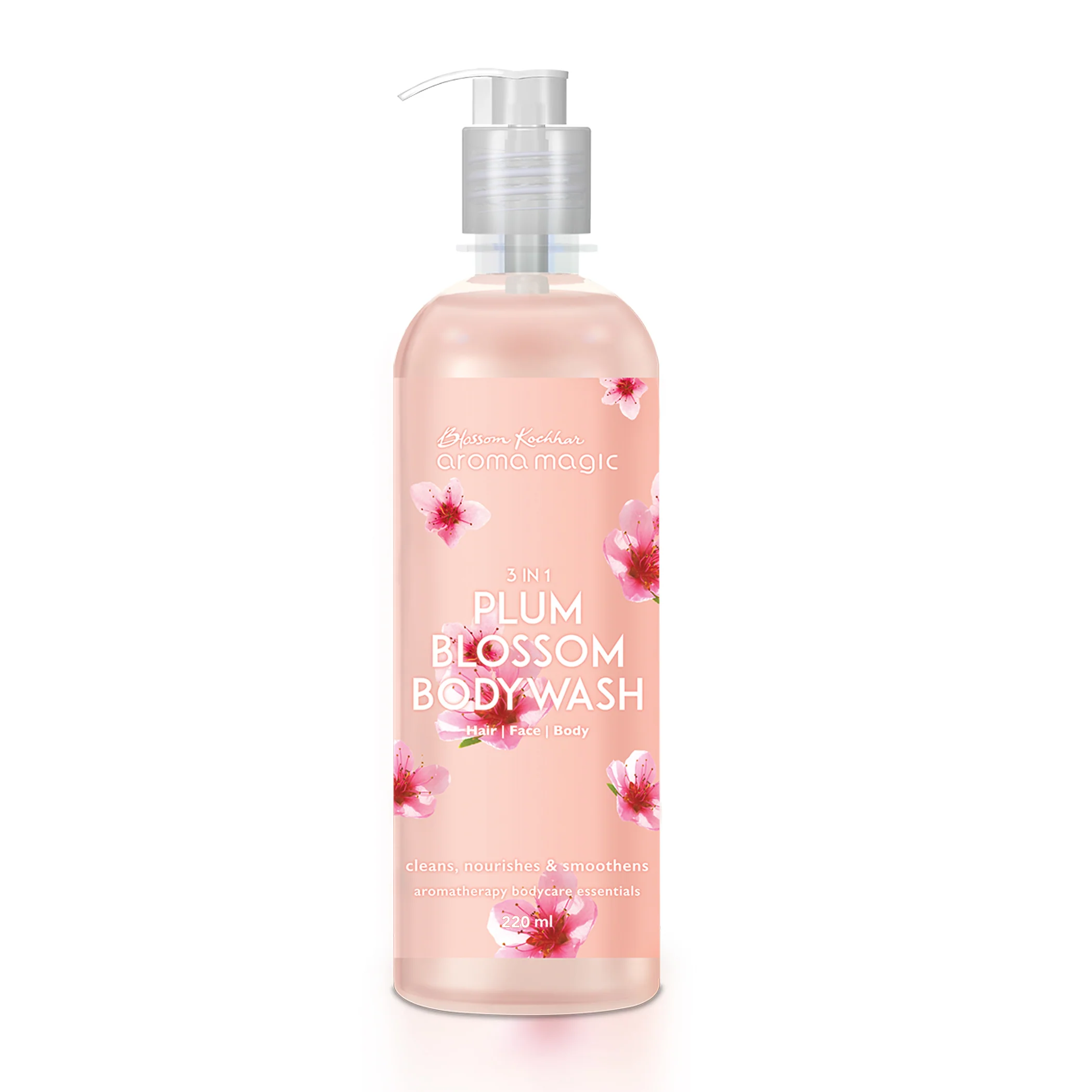 3 in 1 Plum Blossom Body Wash For Skin, Hair, and Body - Image 8