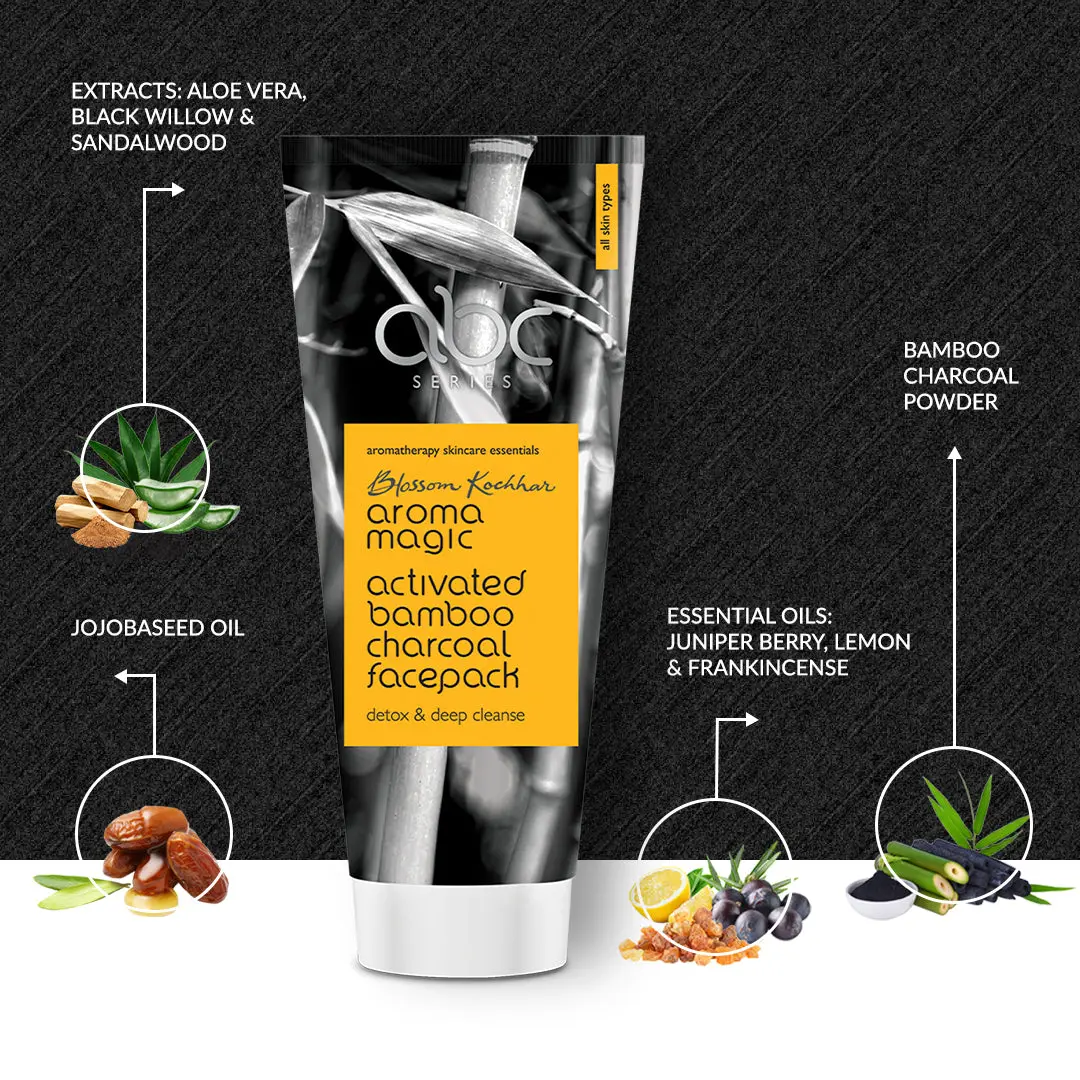 Activated Bamboo Charcoal Face Pack - Image 3