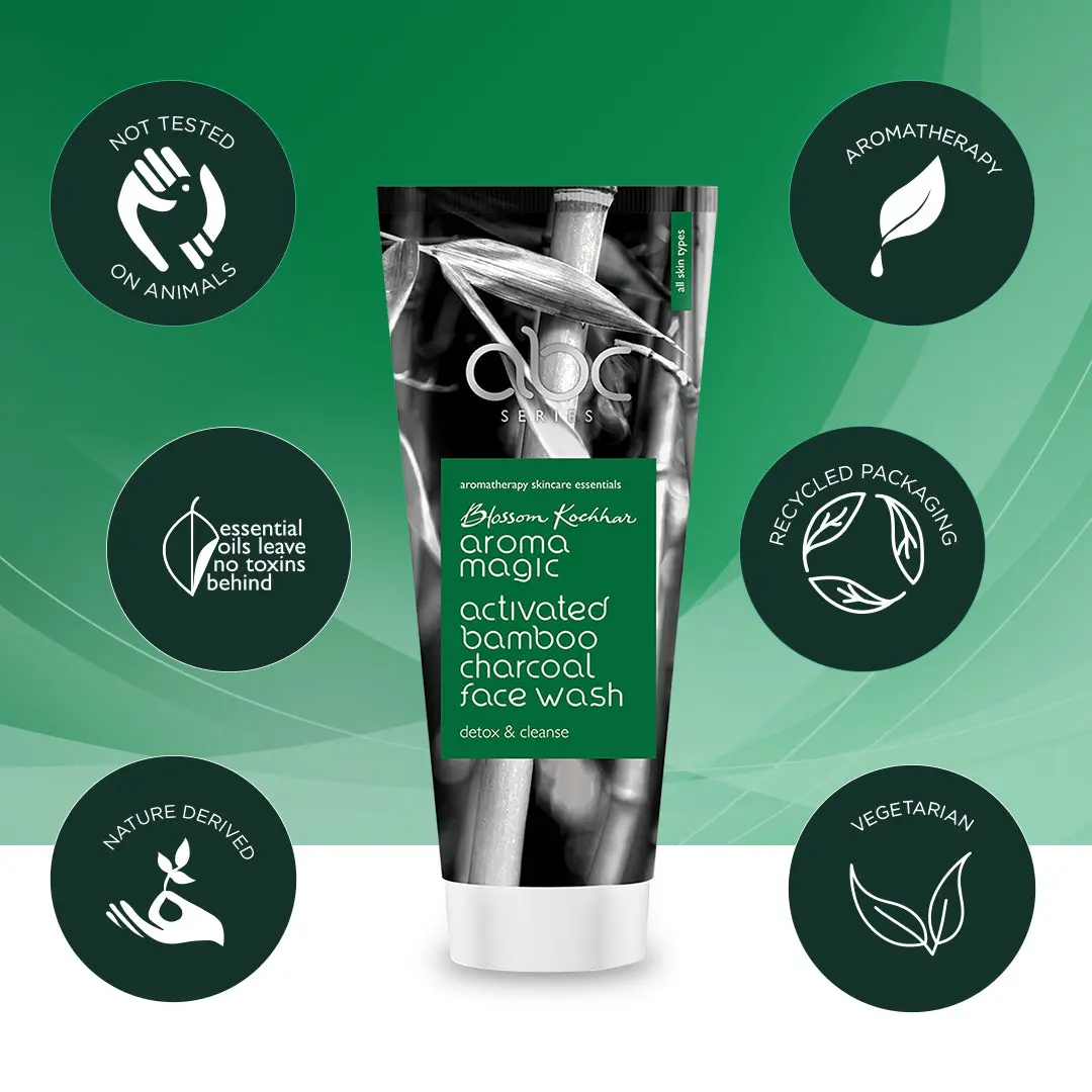 Activated Bamboo Charcoal Face Wash - Image 4