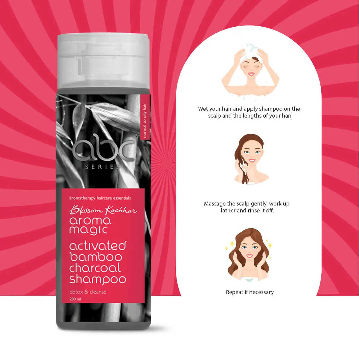 Activated Bamboo Charcoal Shampoo - Image 5