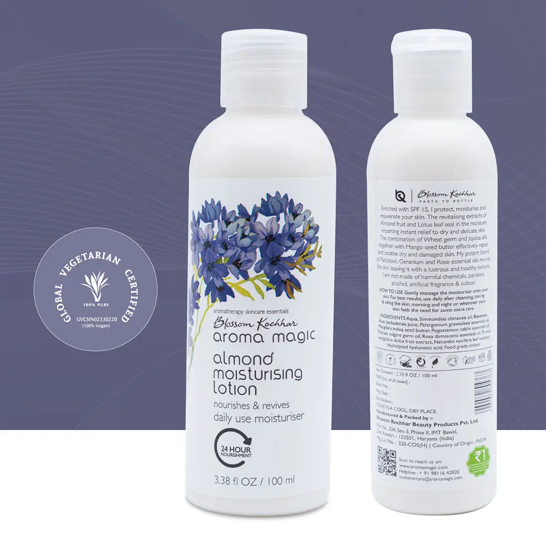 Almond Moisturising Lotion For Dry Skin - Image 5
