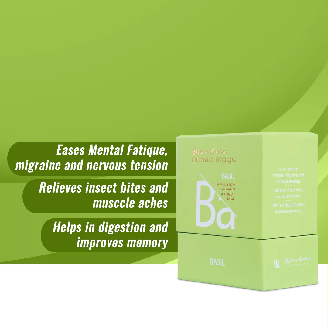 Basil Essential Oil - Relieve Migraines, Aches & Boost Focus - Image 3