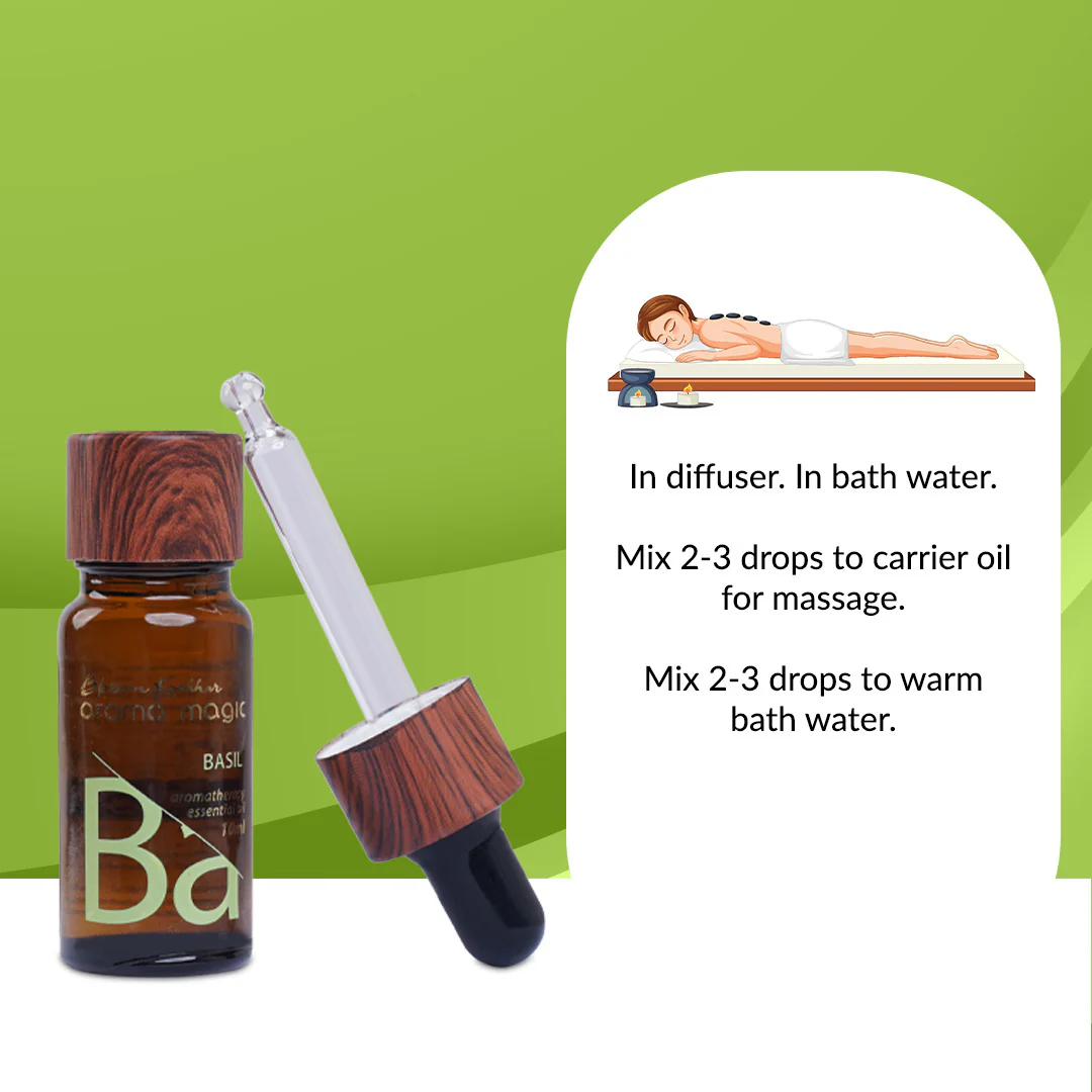 Basil Essential Oil - Relieve Migraines, Aches & Boost Focus - Image 5