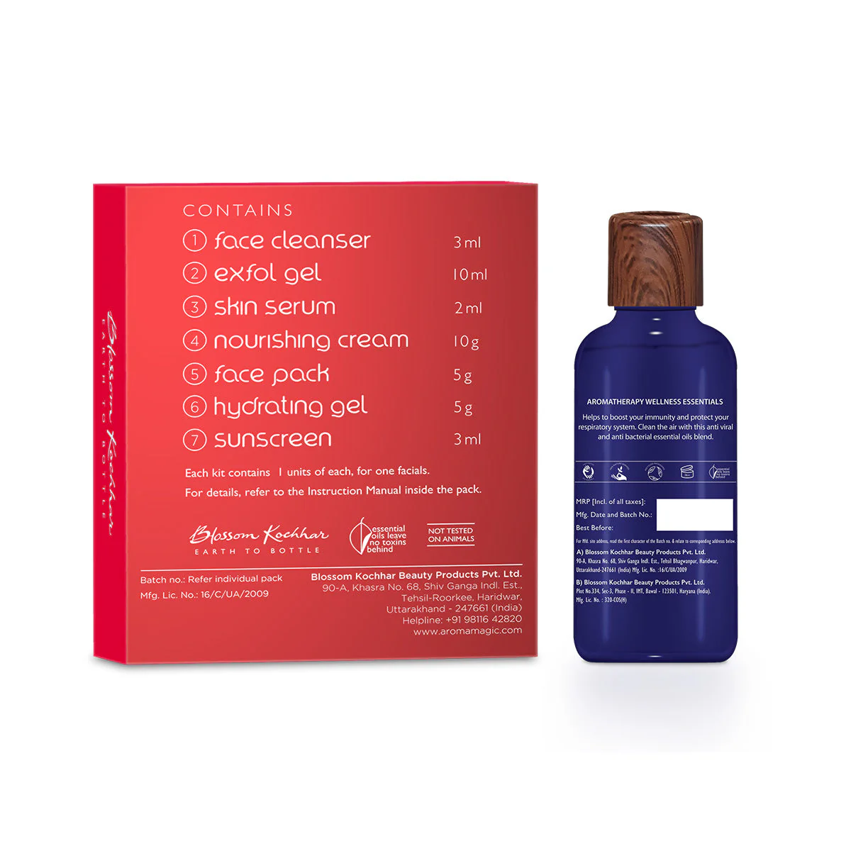 Bridal Glow Facial Kit + Immunity Curative Oil - Image 2