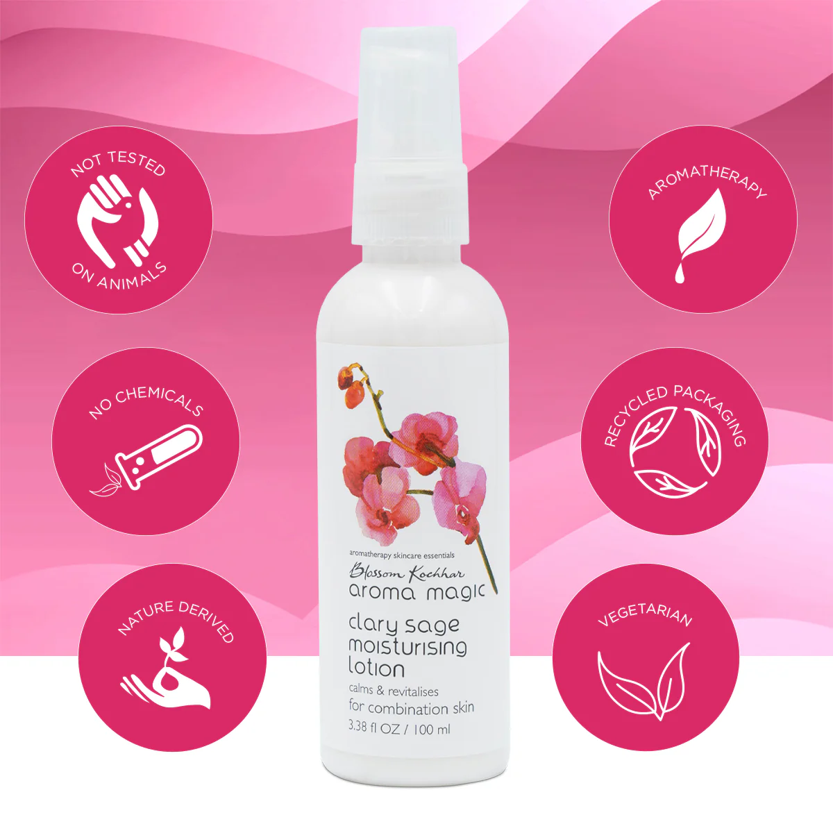 Clary Sage Moisturising Lotion - Hydrate & Revitalise Skin - Image 3