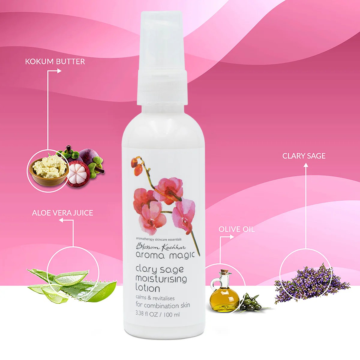 Clary Sage Moisturising Lotion - Hydrate & Revitalise Skin - Image 4