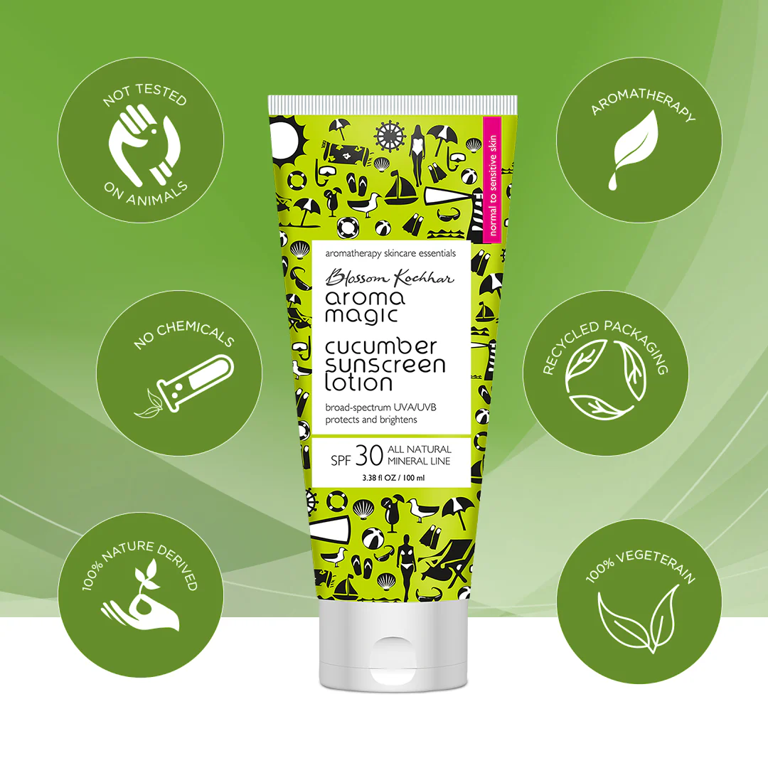 Cucumber Sunscreen Lotion SPF 30 - Image 3