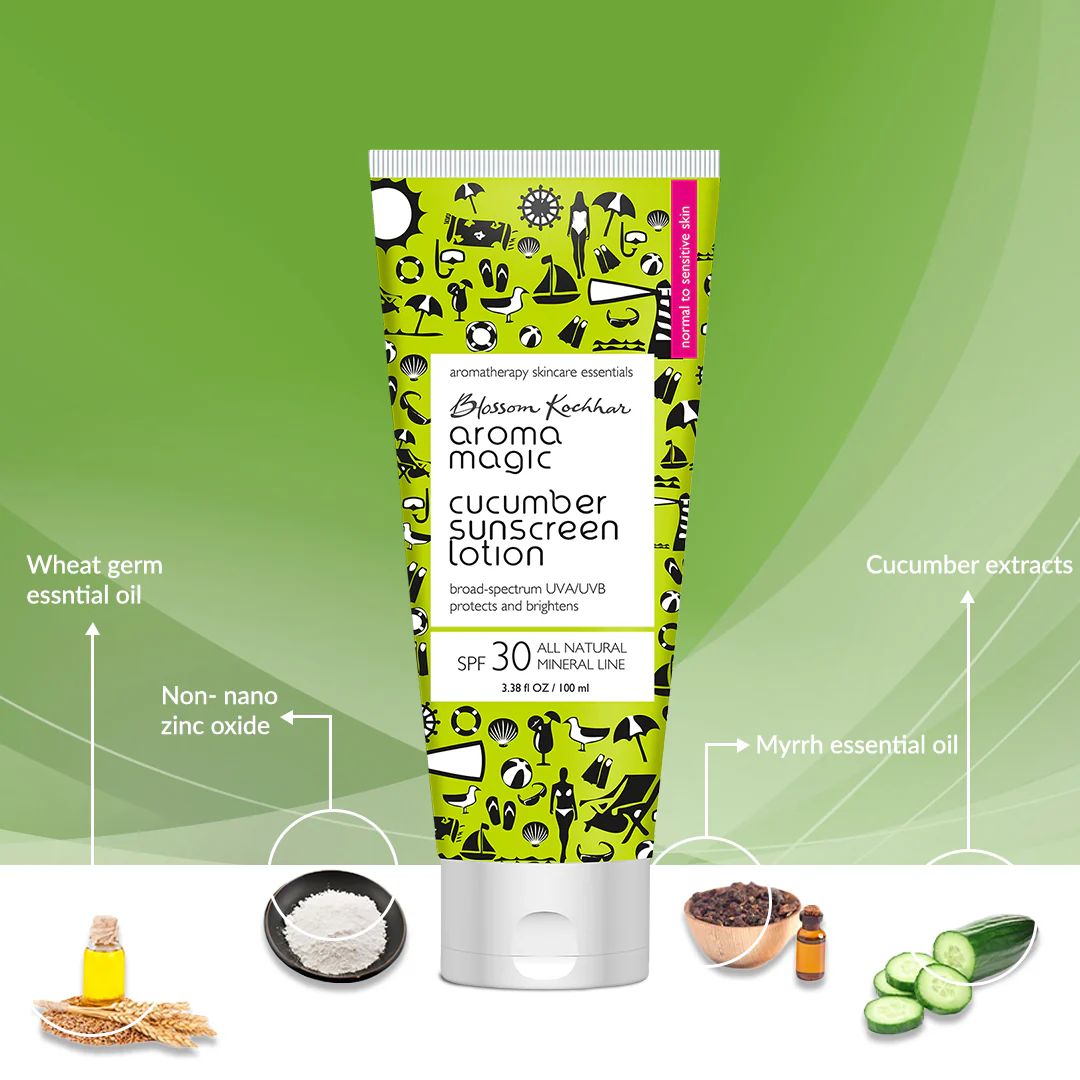 Cucumber Sunscreen Lotion SPF 30 - Image 4