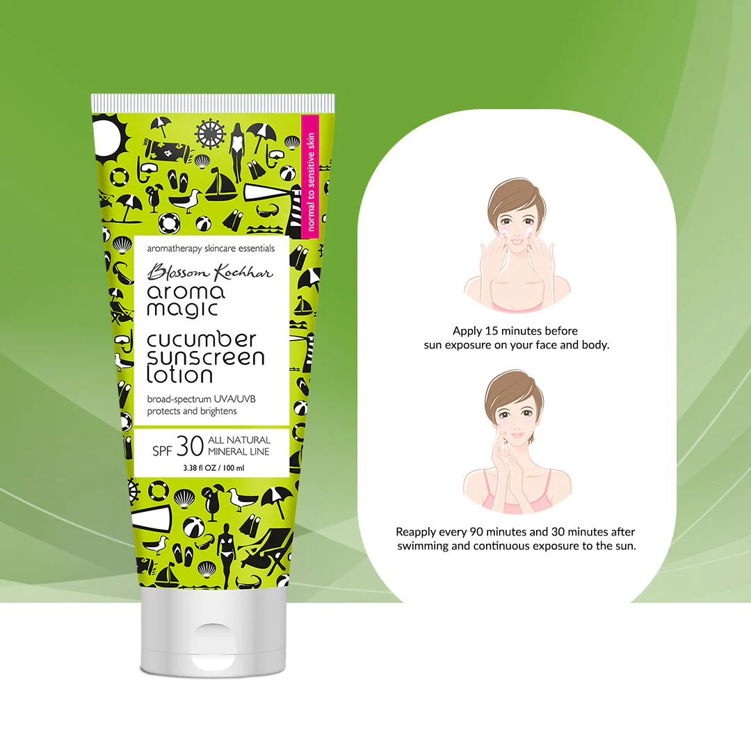 Cucumber Sunscreen Lotion SPF 30 - Image 5