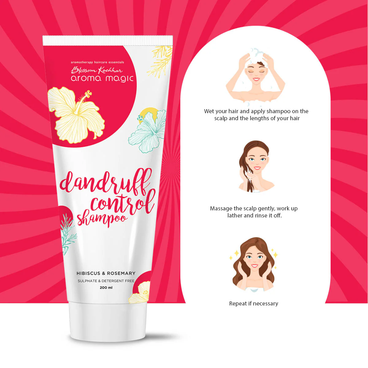 Dandruff Control Shampoo For Dry & Itchy Scalp - Image 3