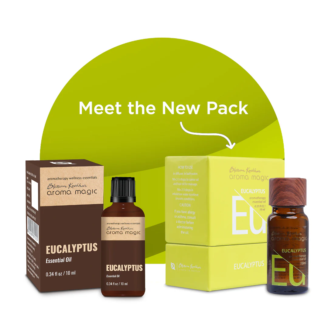 Eucalyptus Essential Oil - Ease Cold & Relieves Pain