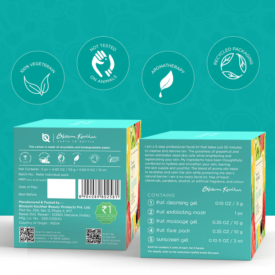 Fruit Facial Kit – Glow & Revive Skin - Image 7