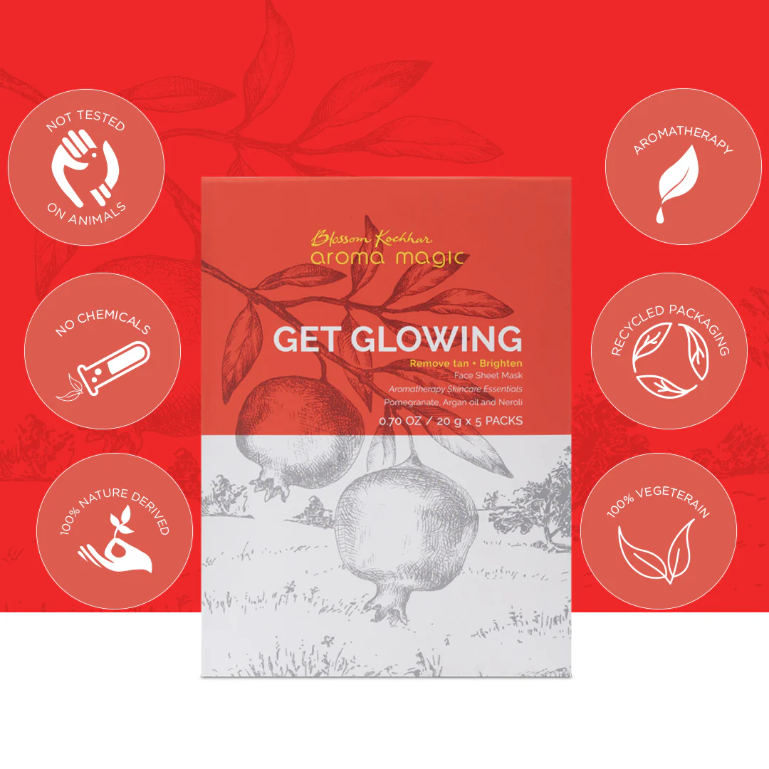 Get Glowing Face Sheet Mask For Glowing Skin - Image 4