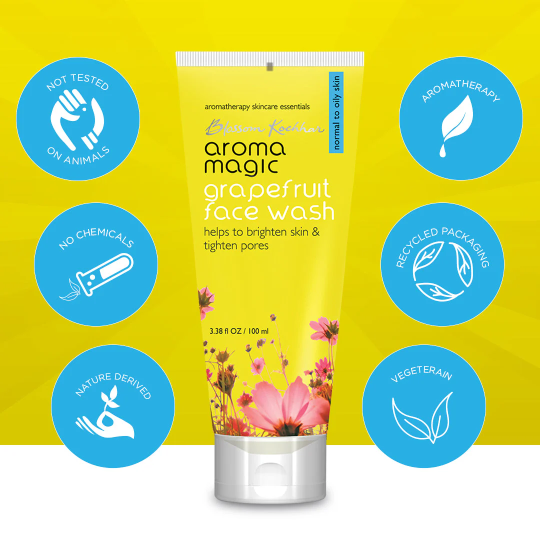 Grapefruit Face Wash For Brightening & Pore tightening - Image 4