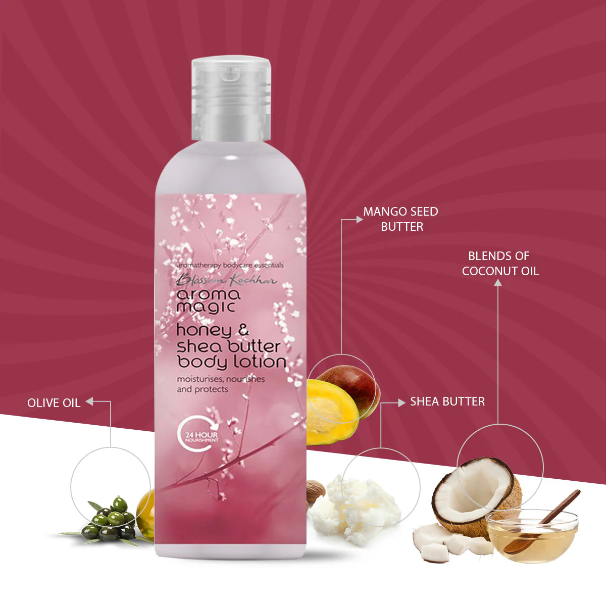 Honey & Shea Butter Body Lotion - Deep Hydration & Nourishment for Soft Skin - Image 3