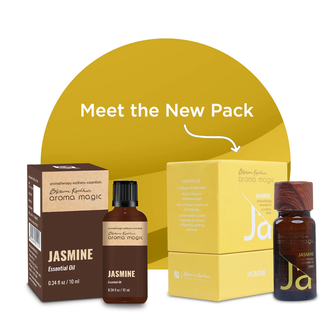 Jasmine Essential Oil - Calms Anxiety, Ease Stress & Uplift Mood