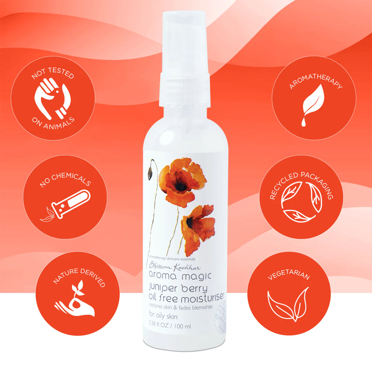 Juniper Berry Oil Free Moisturiser For Oily Skin - Image 4