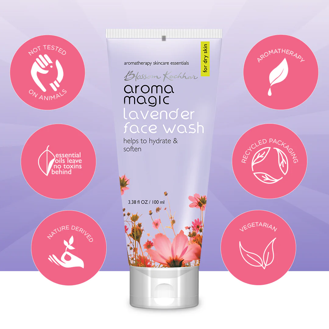 Lavender Face Wash For Dry Skin - Image 4