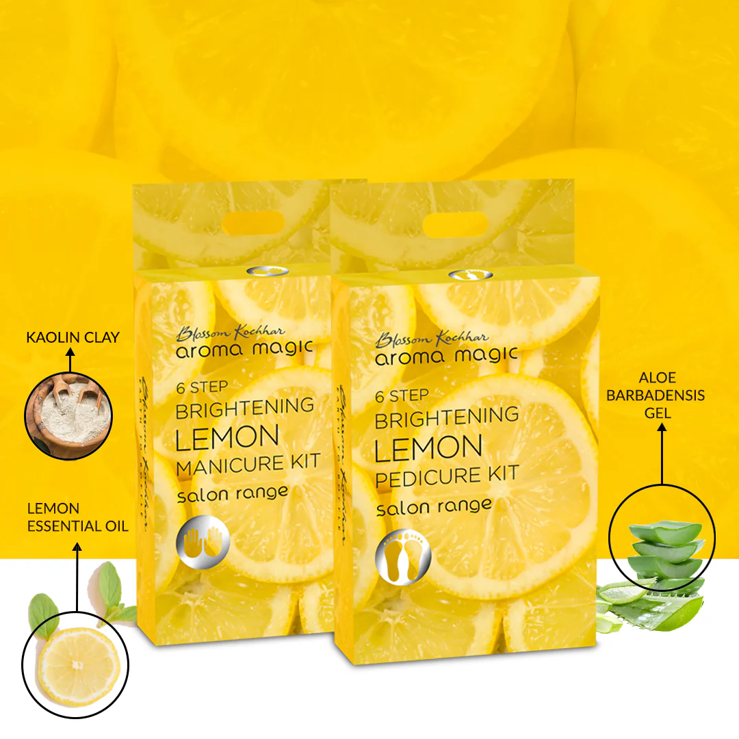 Lemon Brightening Pedicure and Manicure Kit For Radiant Skin - Image 10