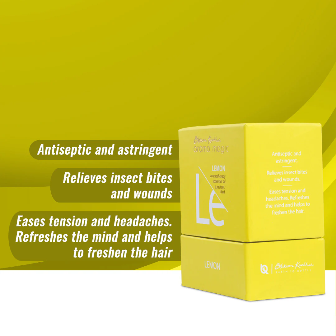 Lemon Essential Oil For Skin Glow & Ease Headaches - Image 3