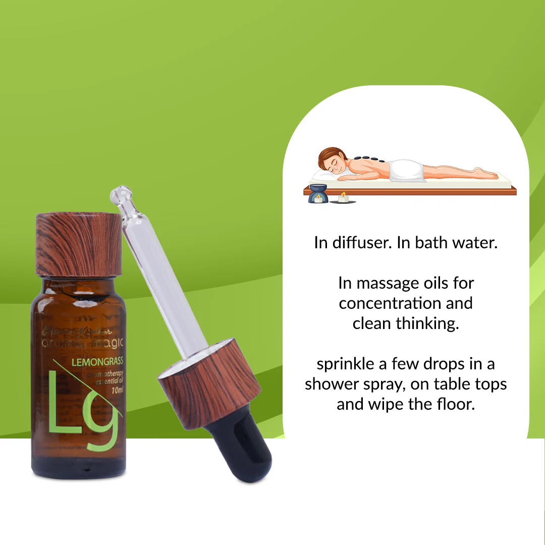Lemongrass Essential Oil Online - Freshens Air & Treats Insect Bites - Image 5