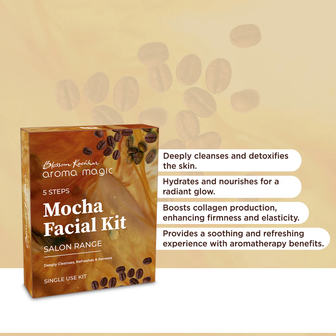 Mocha Skin Rejuvenation Facial Kit For Dull & Dry Skin - Image 2