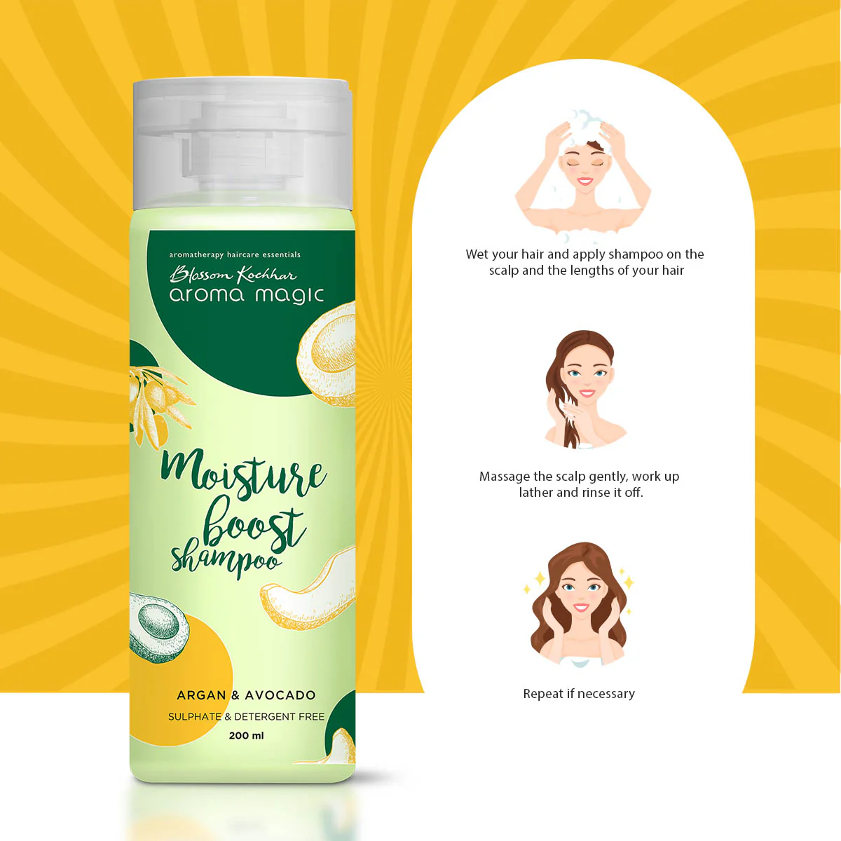 Moisture Boost Shampoo For Dry & Damaged Hair - Image 5