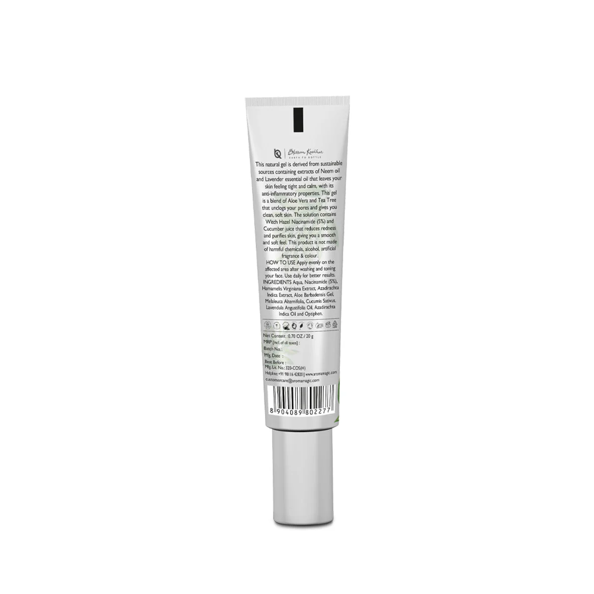 Neem & Tea Tree Anti Pimple Gel - Niacinamide - Image 6