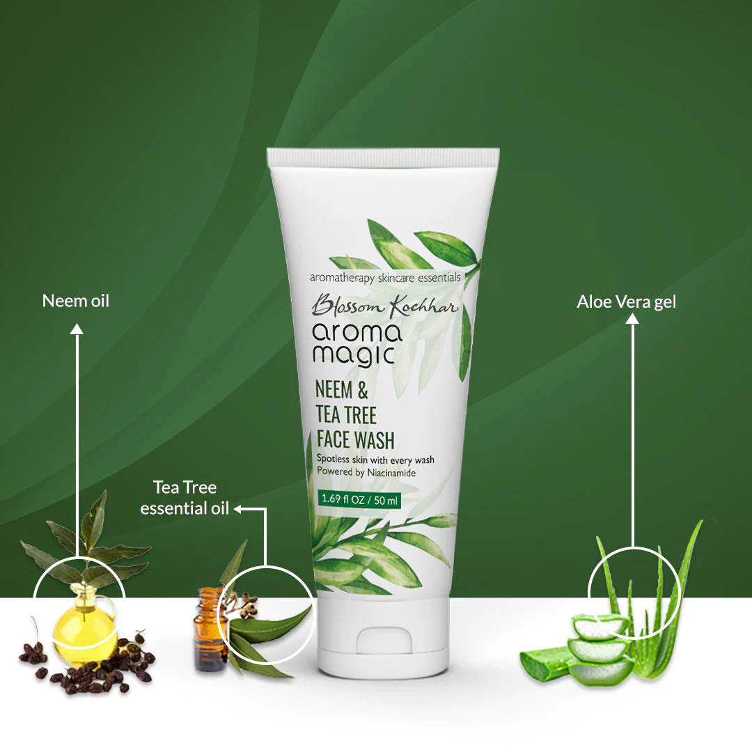 Neem and Tea Tree Niacinamide Face Wash For Oily & Acne Prone Skin - Image 5