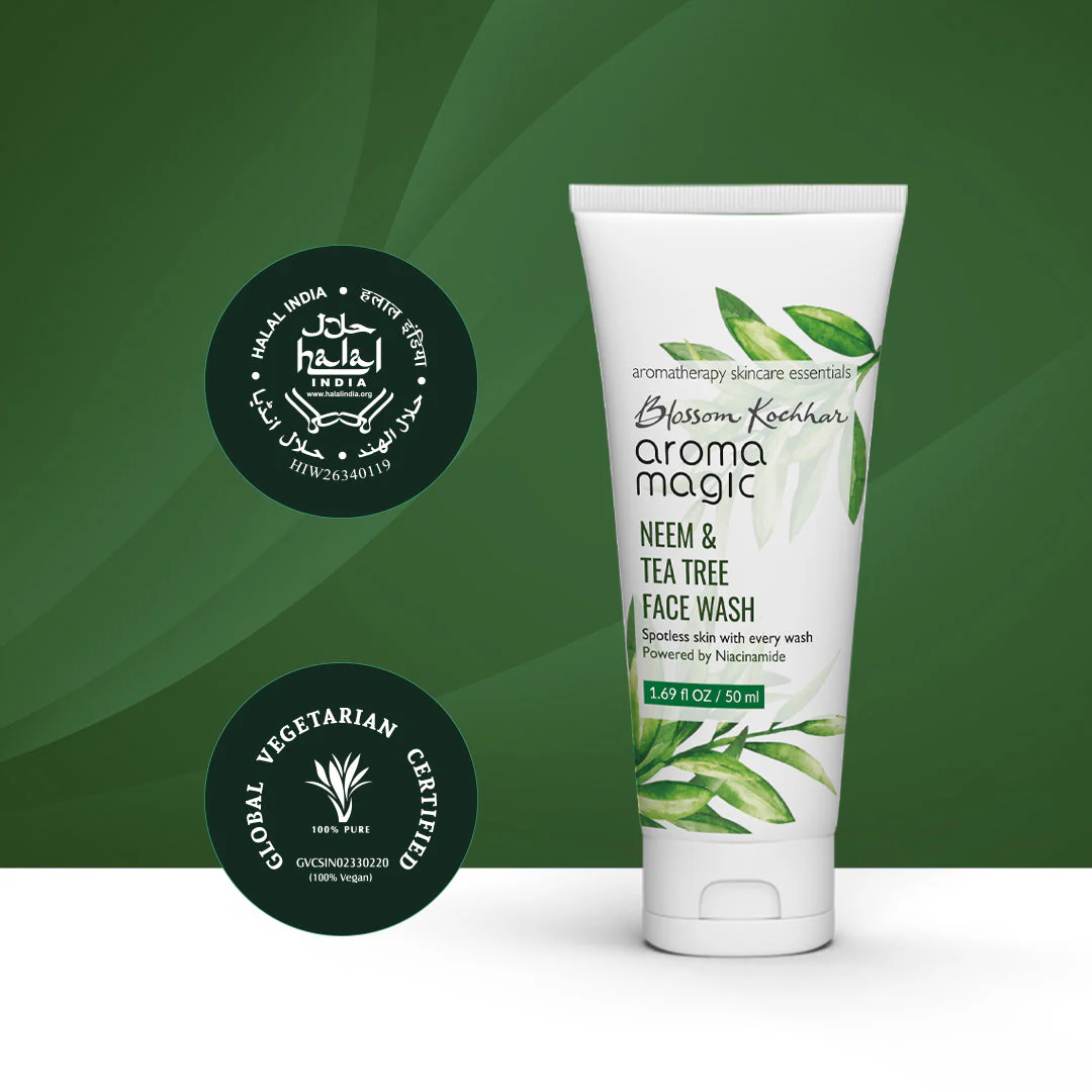 Neem and Tea Tree Niacinamide Face Wash For Oily & Acne Prone Skin - Image 6
