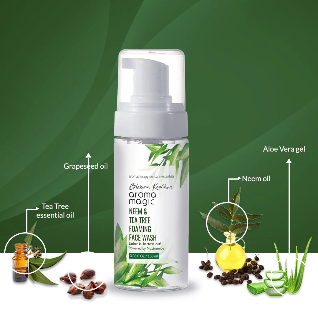Neem & Tea Tree Foaming Face Wash - Niacinamide - Image 7