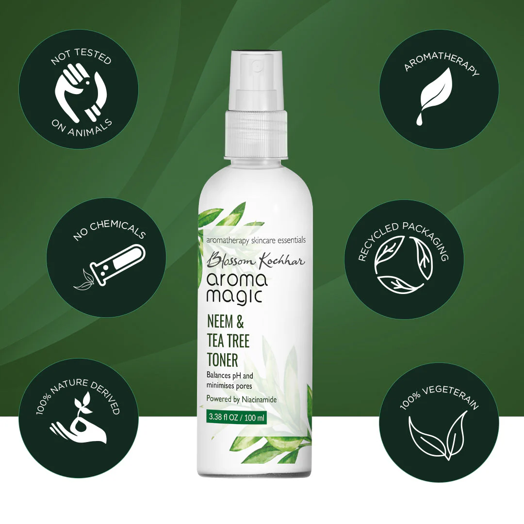 Neem & Tea Tree Toner - Niacinamide - Image 3