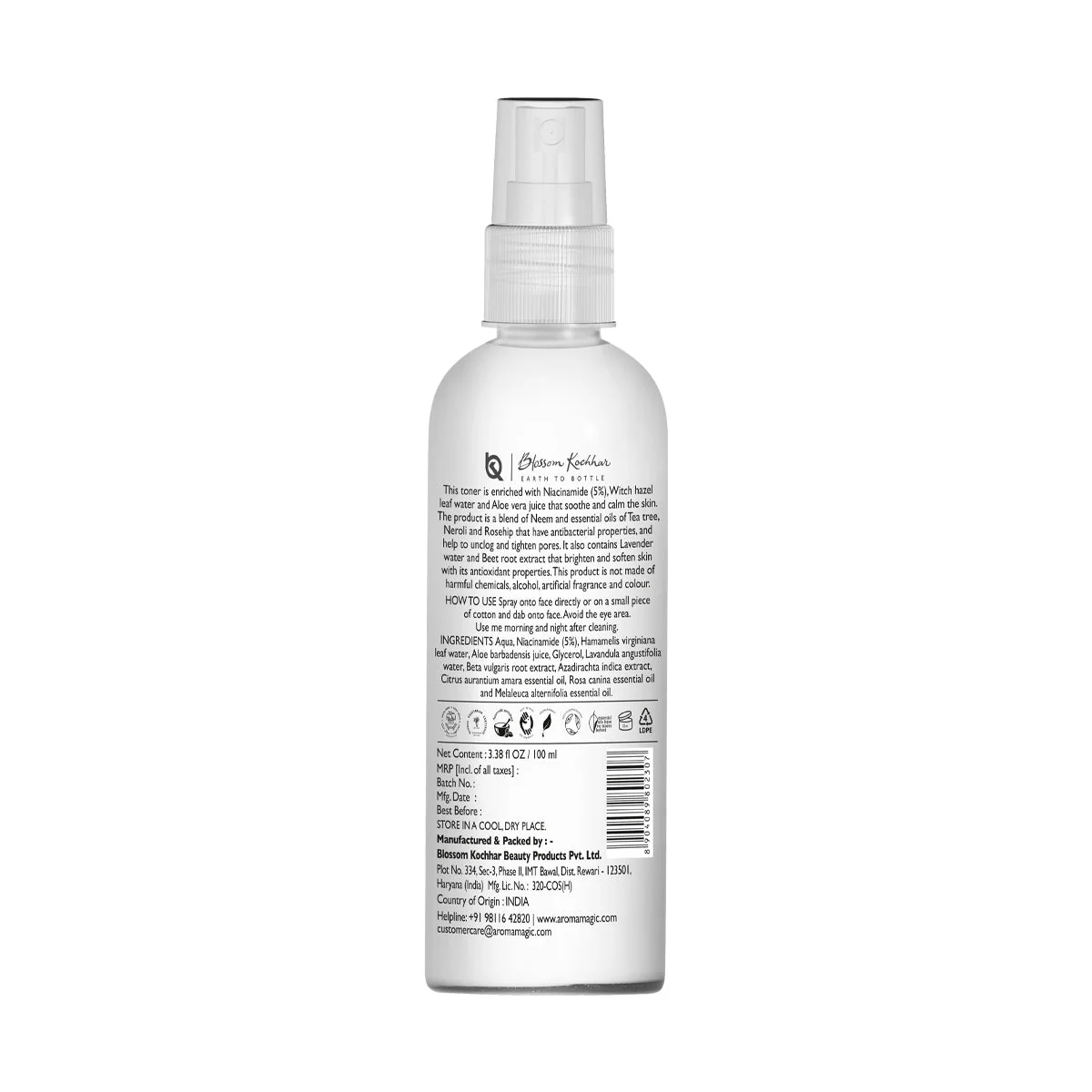 Neem & Tea Tree Toner - Niacinamide - Image 7