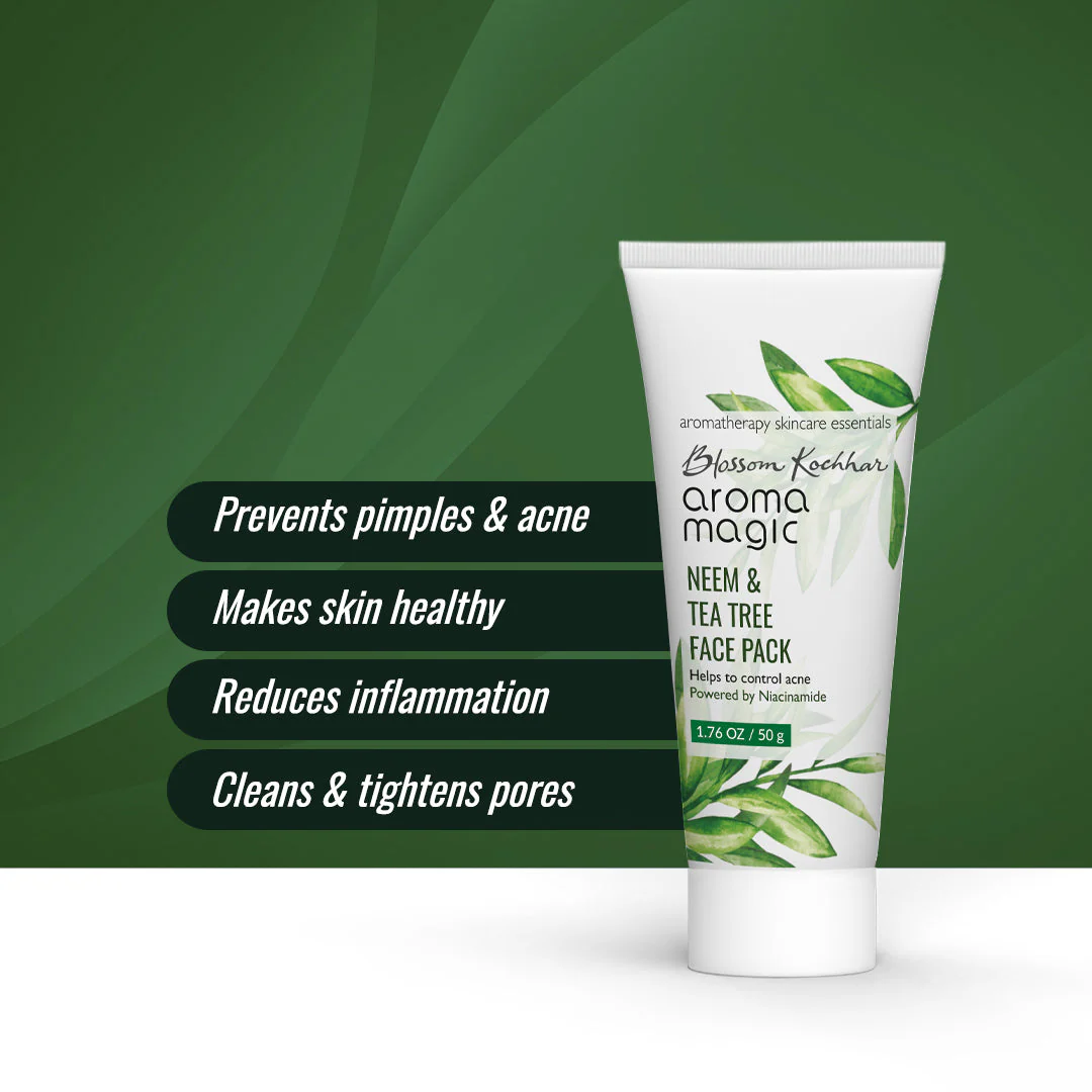 Neem & Tea Tree Face Pack - Niacinamide - Image 3