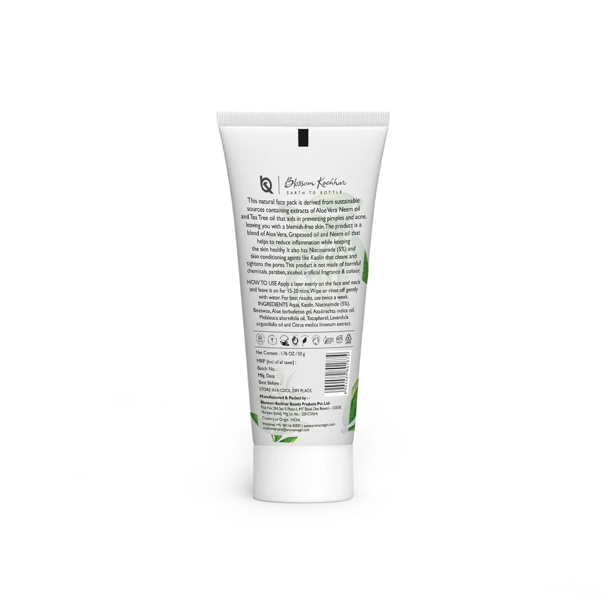 Neem & Tea Tree Face Pack - Niacinamide - Image 8