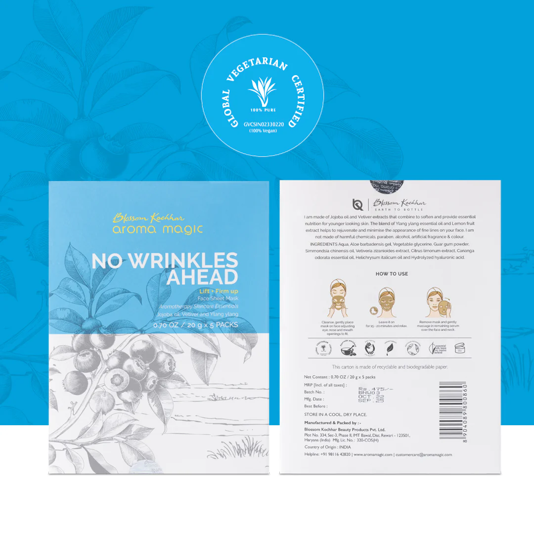 No Wrinkles Ahead Face Sheet Mask - Image 5