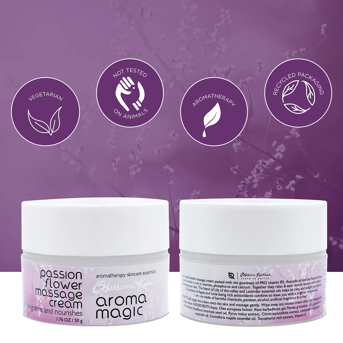 Passion Flower Massage Cream - Image 4