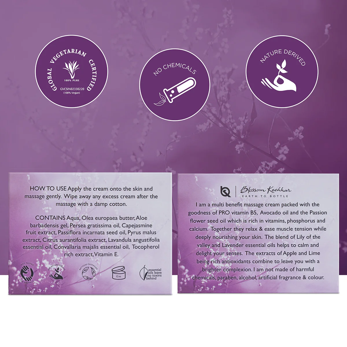 Passion Flower Massage Cream - Image 5