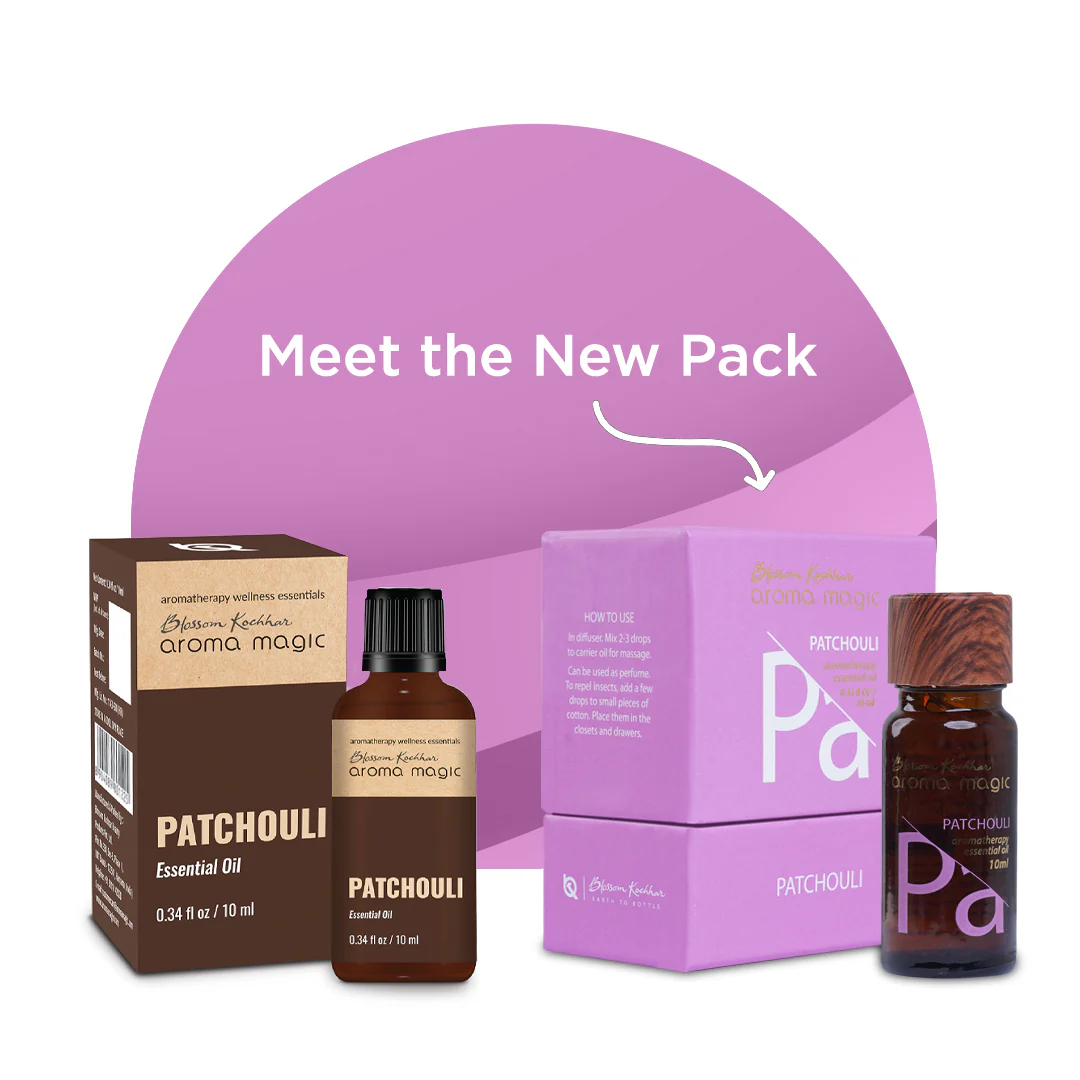 Patchouli Essential Oil - Balance Oily Skin & Controls Dandruff