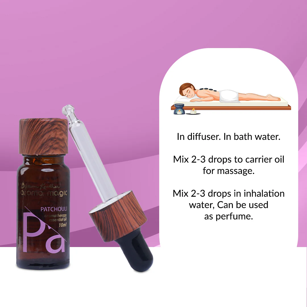 Patchouli Essential Oil - Balance Oily Skin & Controls Dandruff - Image 5