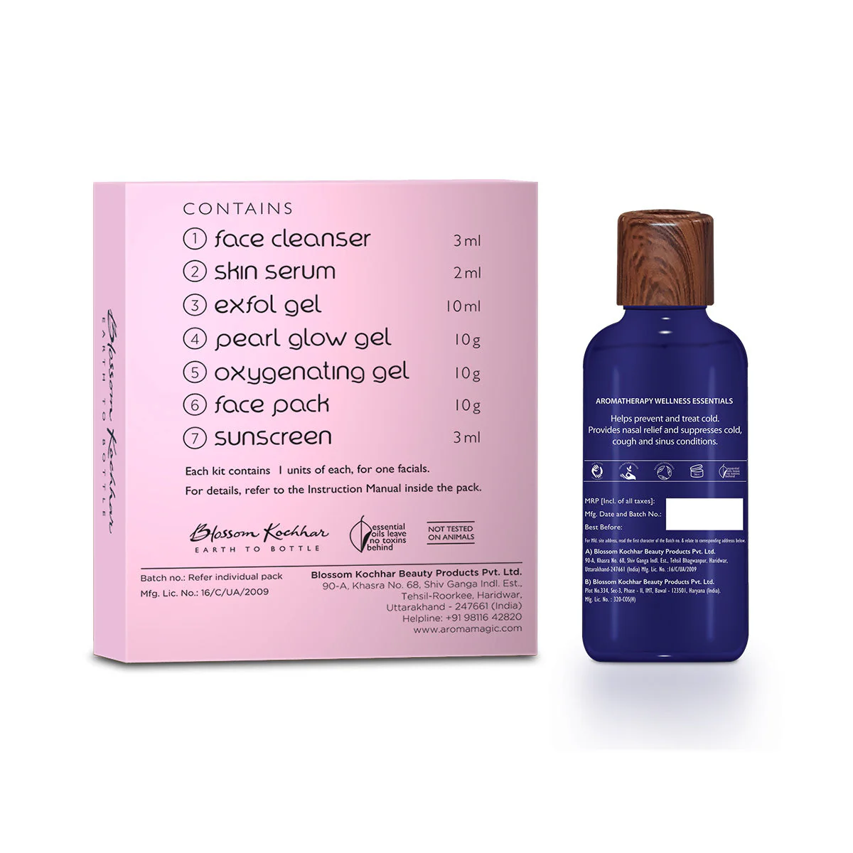 Pearl Facial Kit with Cold Relief Oil Combo - Image 2