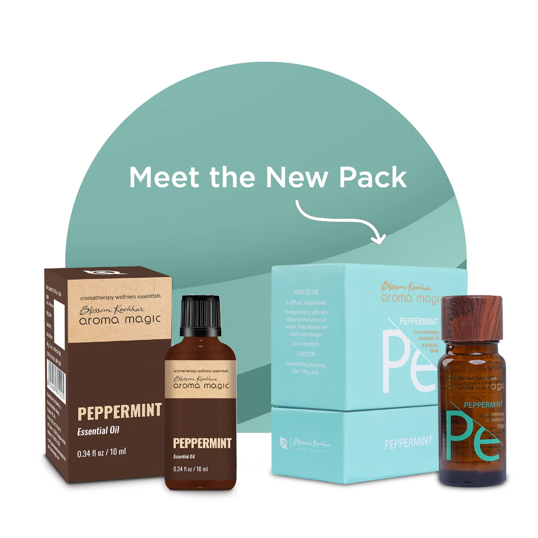 Peppermint Essential Oil - Relieve Headaches & Indigestion