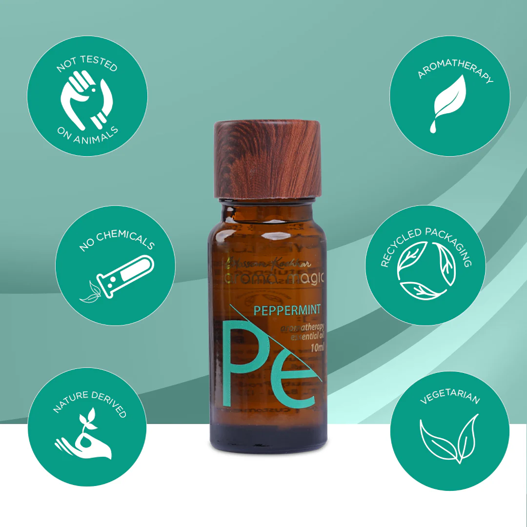 Peppermint Essential Oil - Relieve Headaches & Indigestion - Image 3