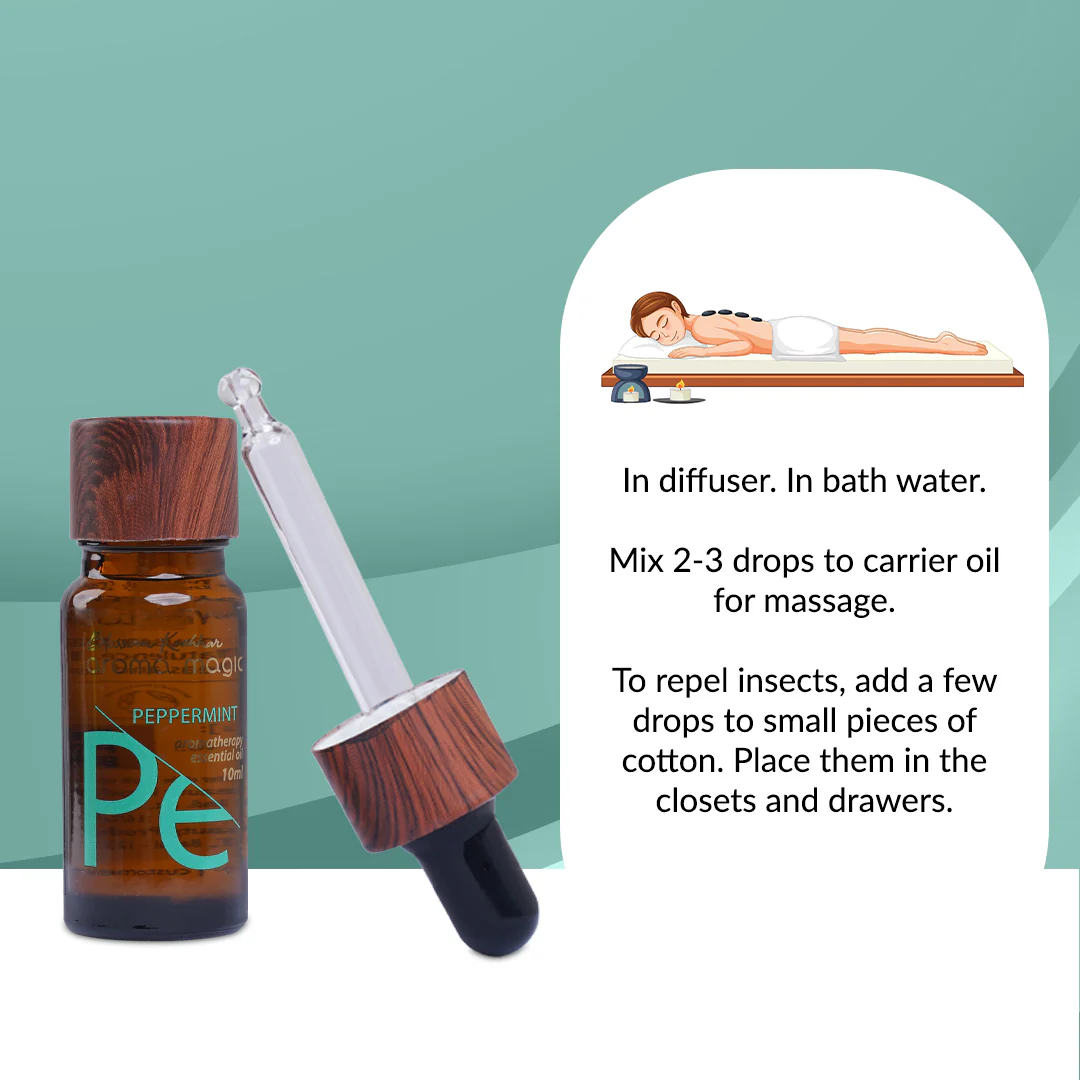 Peppermint Essential Oil - Relieve Headaches & Indigestion - Image 4