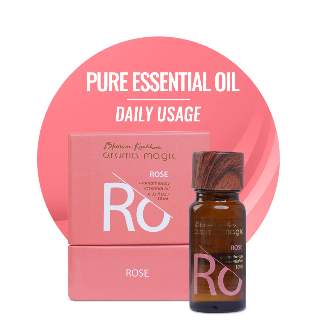 Rose Essential Oil For Skin Toning, Stress & Muscle Relief - Image 2