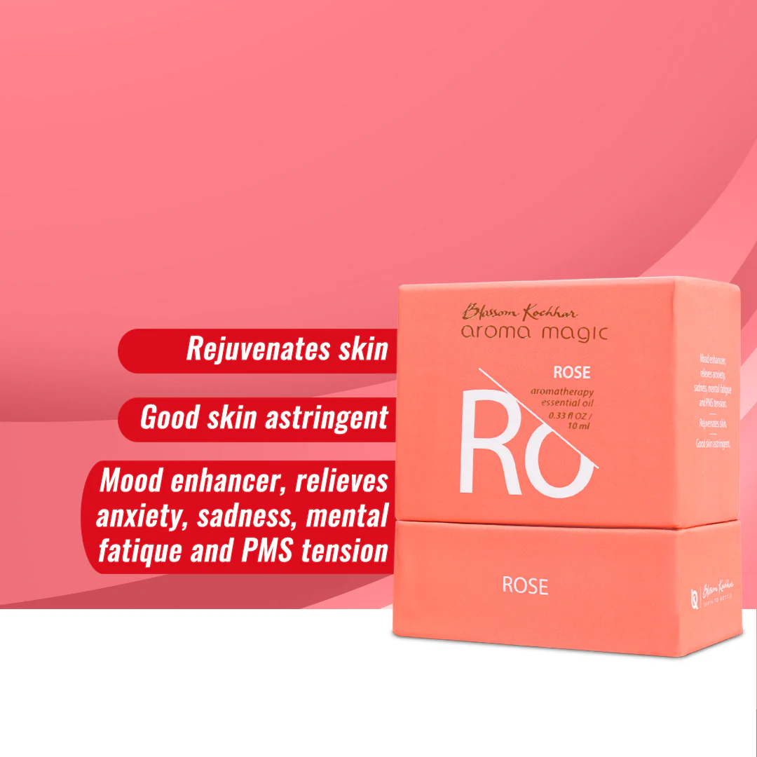 Rose Essential Oil For Skin Toning, Stress & Muscle Relief - Image 3