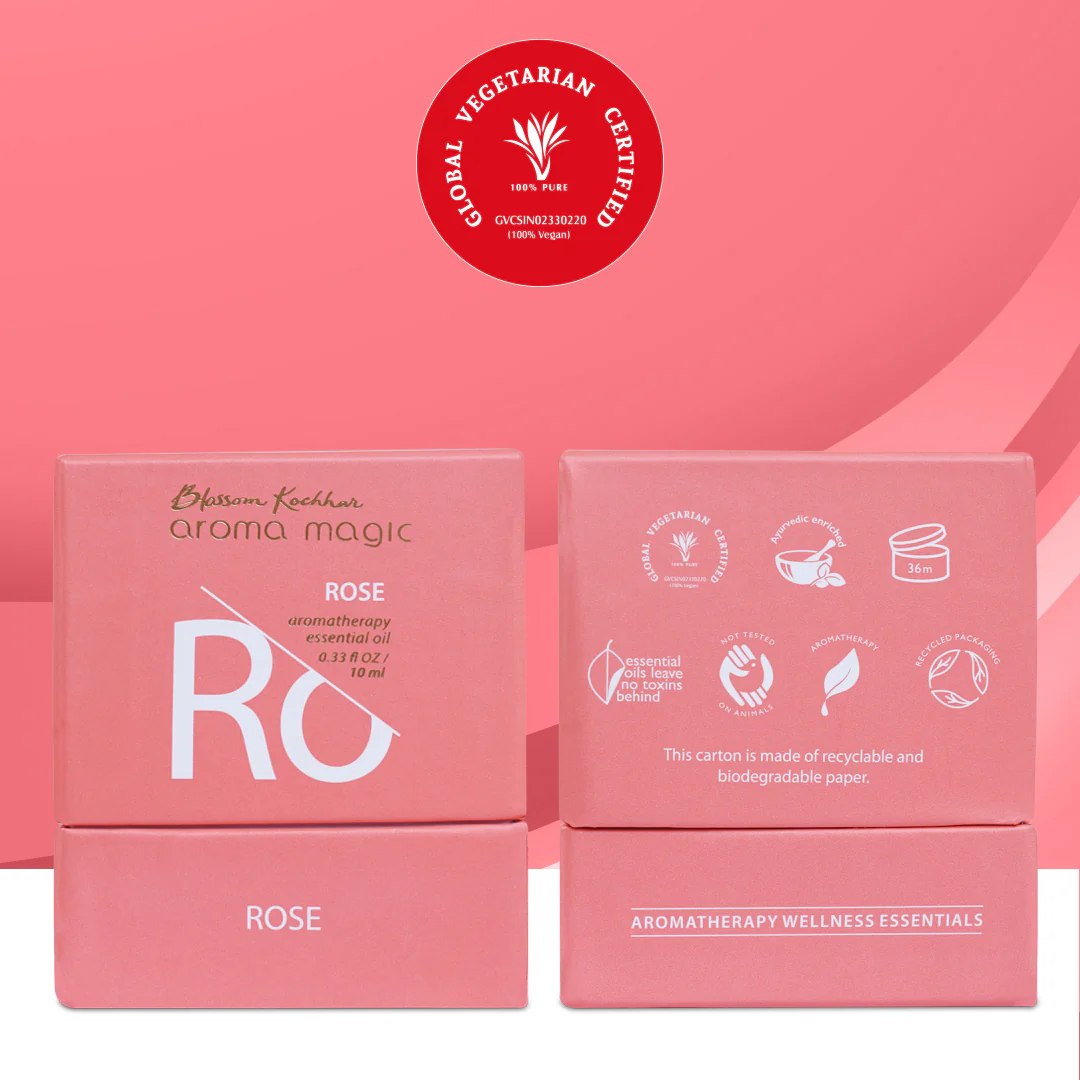 Rose Essential Oil For Skin Toning, Stress & Muscle Relief - Image 7